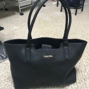 black Calvin Klein bag